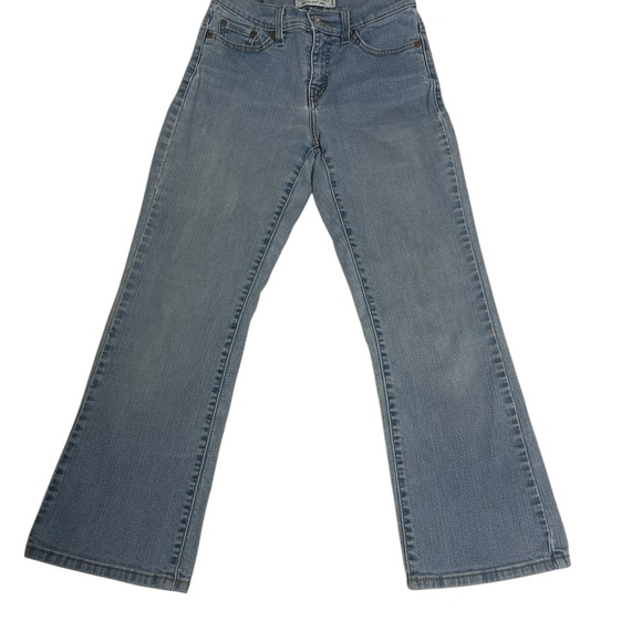 Levi's‎ Blue Perfectly Slimming Boot Cut Jeans 4P Short *H0312 - Picture 1 of 9